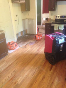 water damage restoration-independence-drying out